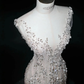 Buntes Meerjungfrau-Partykleid mit Pailletten und langen Abschlusskleidern fg8362