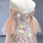 Buntes Meerjungfrau-Partykleid mit Pailletten und langen Abschlusskleidern fg8362