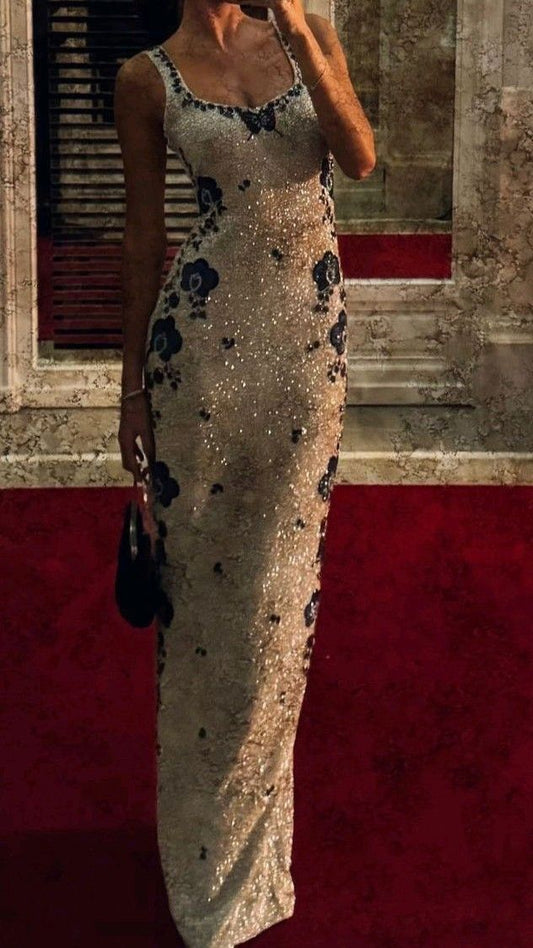 Sparkle Mermaid Elegant Prom Dress Evening Dress 21st Birthday Outfit fg8477