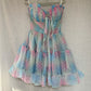 Rainbow Chiffon Short Prom Party Dress Short Homecoming Dress  fg8753