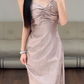 Robe de soirée longue sirène colorée à paillettes, tenue de remise de diplôme fg8362