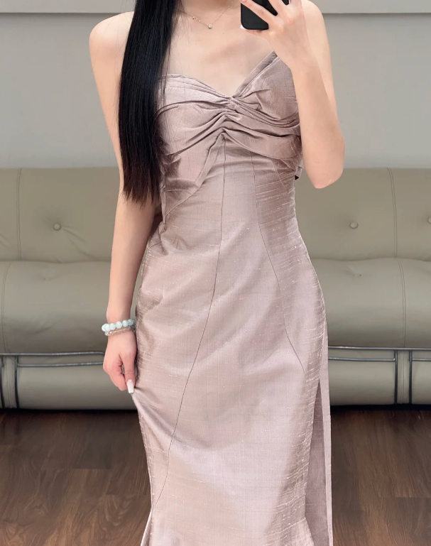 Robe de soirée longue sirène colorée à paillettes, tenue de remise de diplôme fg8362