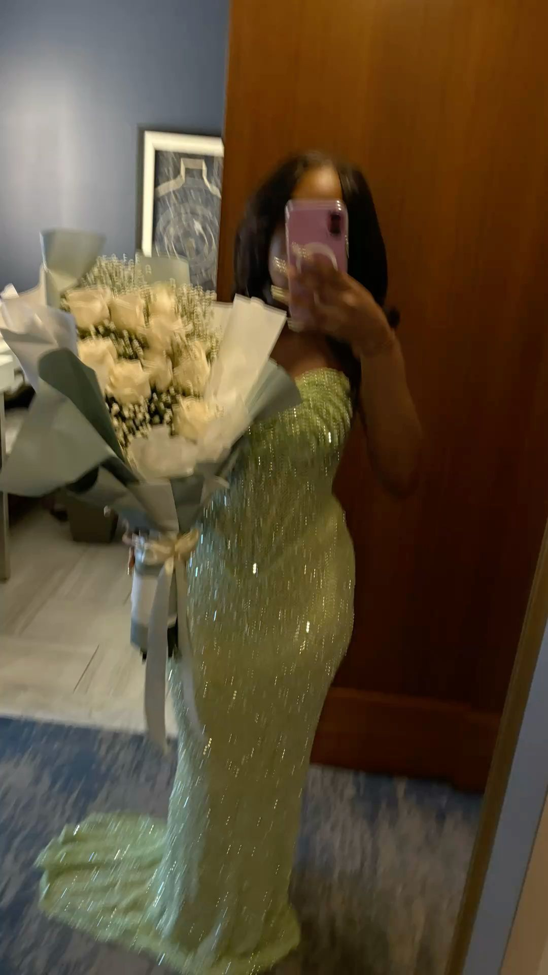 Shiny Mermaid Sweetheart Satin Sequin Long Prom Dress, Evening Gown  fg8588