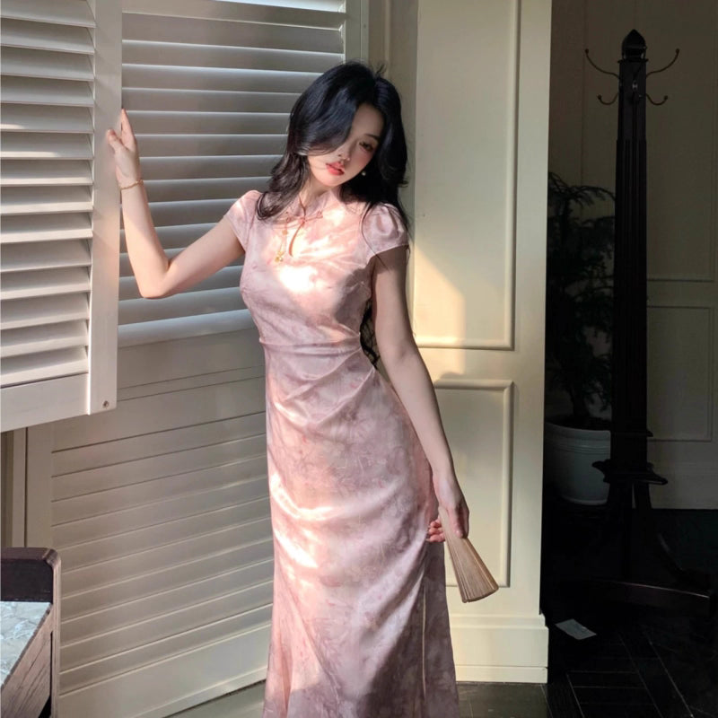 Robe de soirée longue sirène colorée à paillettes, tenue de remise de diplôme fg8362