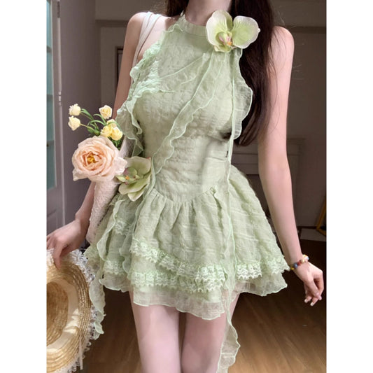 Buntes Meerjungfrau-Partykleid mit Pailletten und langen Abschlusskleidern fg8362