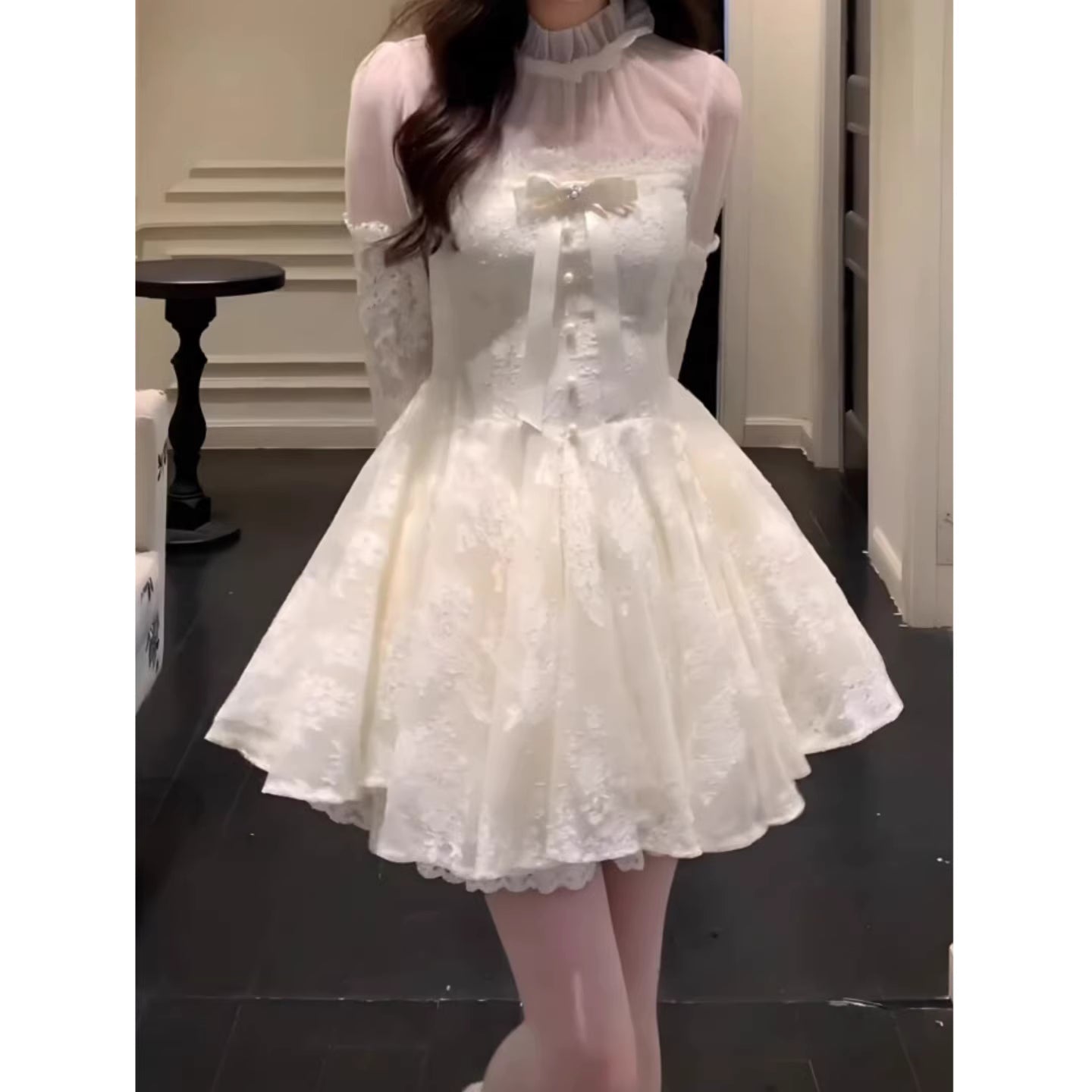 Buntes Meerjungfrau-Partykleid mit Pailletten und langen Abschlusskleidern fg8362