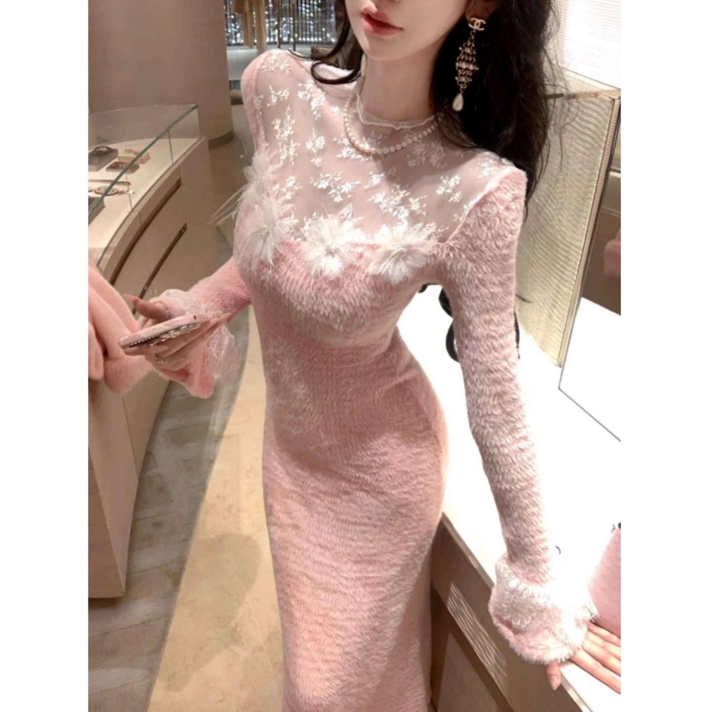 Robe de soirée longue sirène colorée à paillettes, tenue de remise de diplôme fg8362
