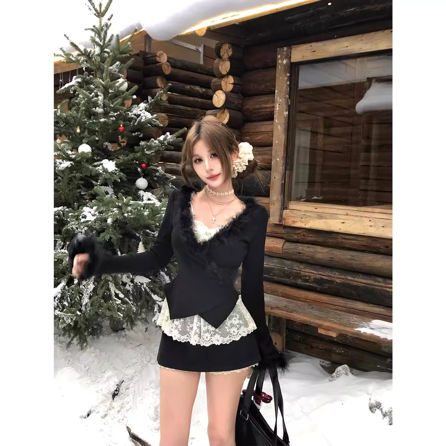Buntes Meerjungfrau-Partykleid mit Pailletten und langen Abschlusskleidern fg8362
