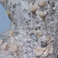 Strapless Sweetheart Corset 3D Floral Rhinestone Tulle Mermaid Evening Gown fg8753