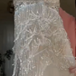Halter Beaded Fringe Mermaid Evening Gown, Sleeveless Sparkly Tiered Tassel Formal Dress  fg8785