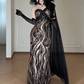 One Shoulder Sequin Mermaid Evening Gown  fg8789