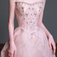 Strapless Rhinestone Tulle Ball Gown Evening Dress fg8834