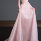 Strapless Rhinestone Tulle Ball Gown Evening Dress fg8834
