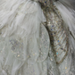 Halter Beaded Sequin Petal Tulle Short Homecoming Dress fg8880