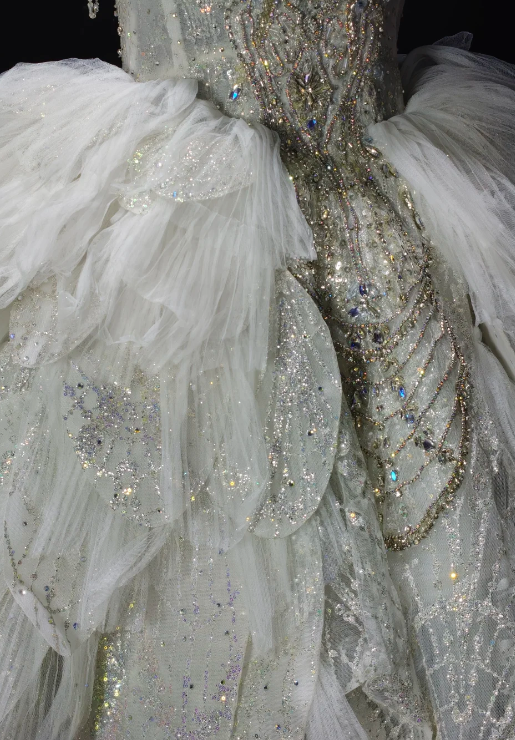 Halter Beaded Sequin Petal Tulle Short Homecoming Dress fg8880