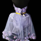Strapless 3D Floral Tulle Short Party Dress  fg8899
