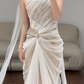 Buntes Meerjungfrau-Partykleid mit Pailletten und langen Abschlusskleidern fg8362
