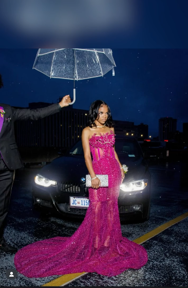 Mermaid Luxurious Black Girl Long Prom Party Dresses Formal Dress Graduation Dress fg8355