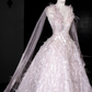 Robe de soirée longue sirène colorée à paillettes, tenue de remise de diplôme fg8362