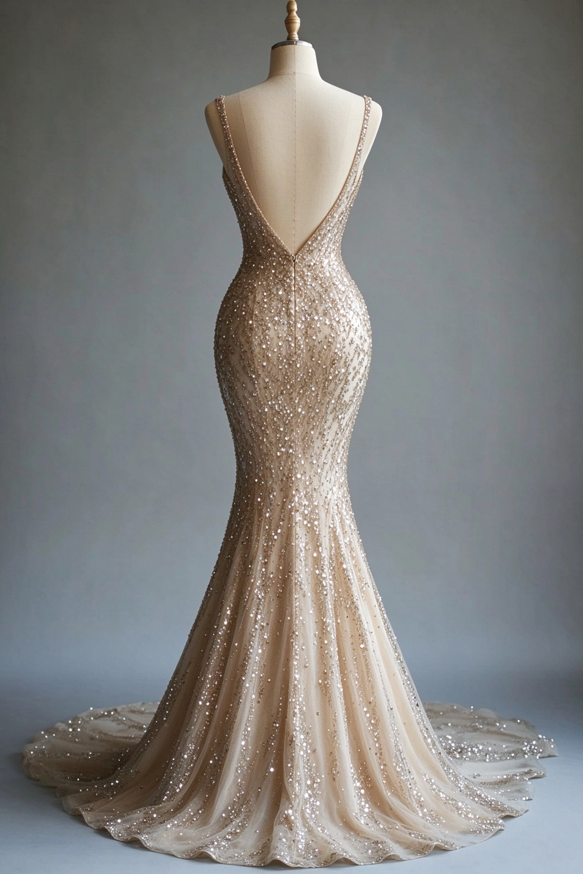 Robe de soirée longue sirène colorée à paillettes, tenue de remise de diplôme fg8362