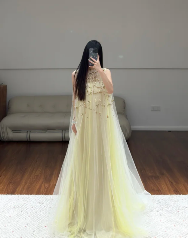 Buntes Meerjungfrau-Partykleid mit Pailletten und langen Abschlusskleidern fg8362