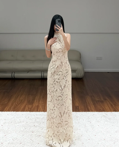 Robe de soirée longue sirène colorée à paillettes, tenue de remise de diplôme fg8362