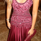 Neckholder-Ballkleid mit Perlenbesatz, langes Kleid zum 21. Geburtstag, Outfit fg8228