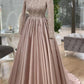 Champagne Prom Dresses, Formal Evening Dresses    fg1755