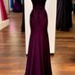 Robe de bal longue noire, robe de soirée, fg5062