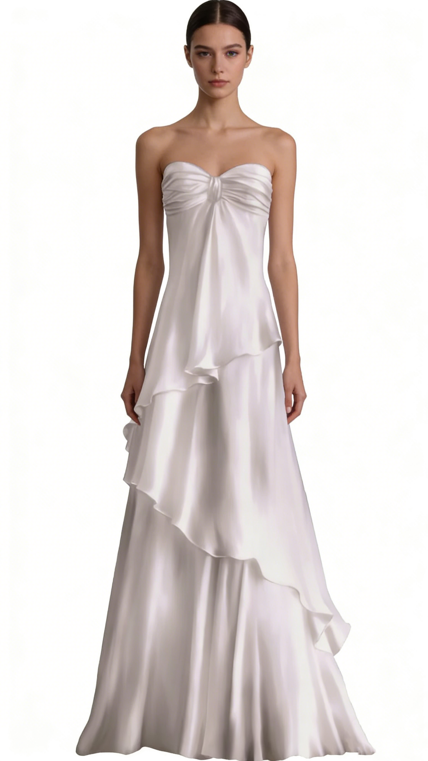Sexy A line Sweetheart Party Dresses White Long Prom Dresses    fg5154