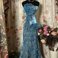 Green Strapless Long Prom Dress,Long Evening Gowns           fg7146