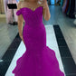Yellow Mermaid Lace Evening Prom Dress, Long Party Formal Dresses      fg7181