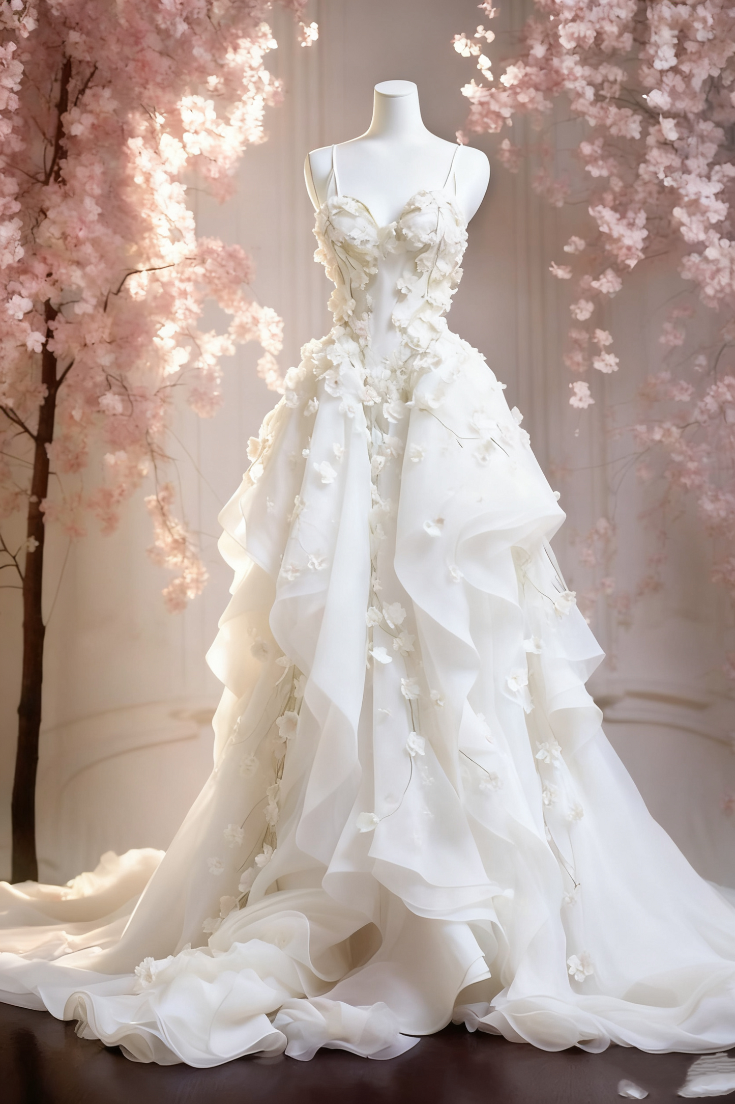 A Line Pink Tulle Long Prom Dress, Evening Formal Dress     fg7242