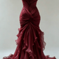 Stunning Mermaid Long Ivory Wedding Dresses        fg7300