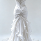 Stunning Mermaid Long Ivory Wedding Dresses        fg7300
