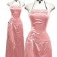 Neckholder-Ballkleid, langes formelles Abendkleid, fg7498