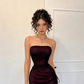 Robe de bal courte et sexy, robe de soirée courte fg7744