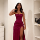 Strapless Formal Dress Long Evening Party Dresses  fg7769