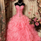 Robe de bal vintage longue sans bretelles, coupe trapèze, fg8042