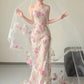 Sweetheart Mermaid Bead Flora Wedding Dress Sexy Evening Dress Prom Dress  fg8280