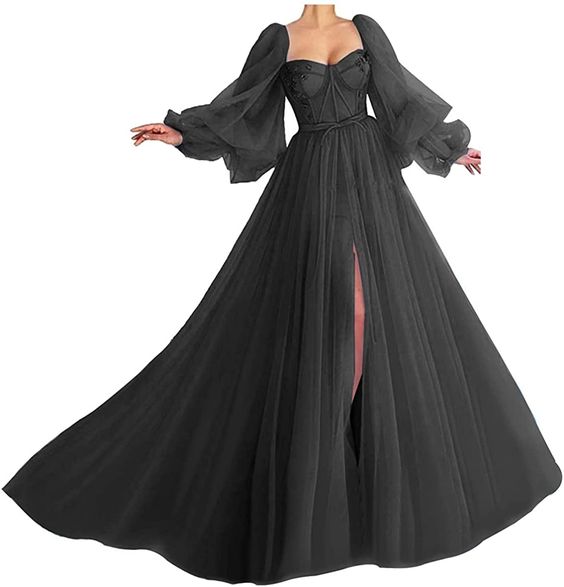 Charming Prom Dress Black Evening dress   fg2710