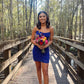 Cute Spakrly Strapless Blue Sequins Short Homecoming Dresses     fg2421