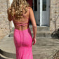 Pink Sparkly Prom Dress     fg3295