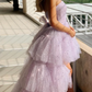 A-line High Low Prom Dresses Fashion Formal Dress    fg1526