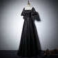 Black evening dress party gowns prom dress      fg155