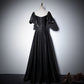 Black evening dress party gowns prom dress      fg155