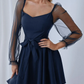 Sweetheart Neck Party Dress homecoming Dresses         fg468