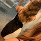 Black & White Sequin Tassel Mini Cocktail Dress Homecoming Dress     fg586